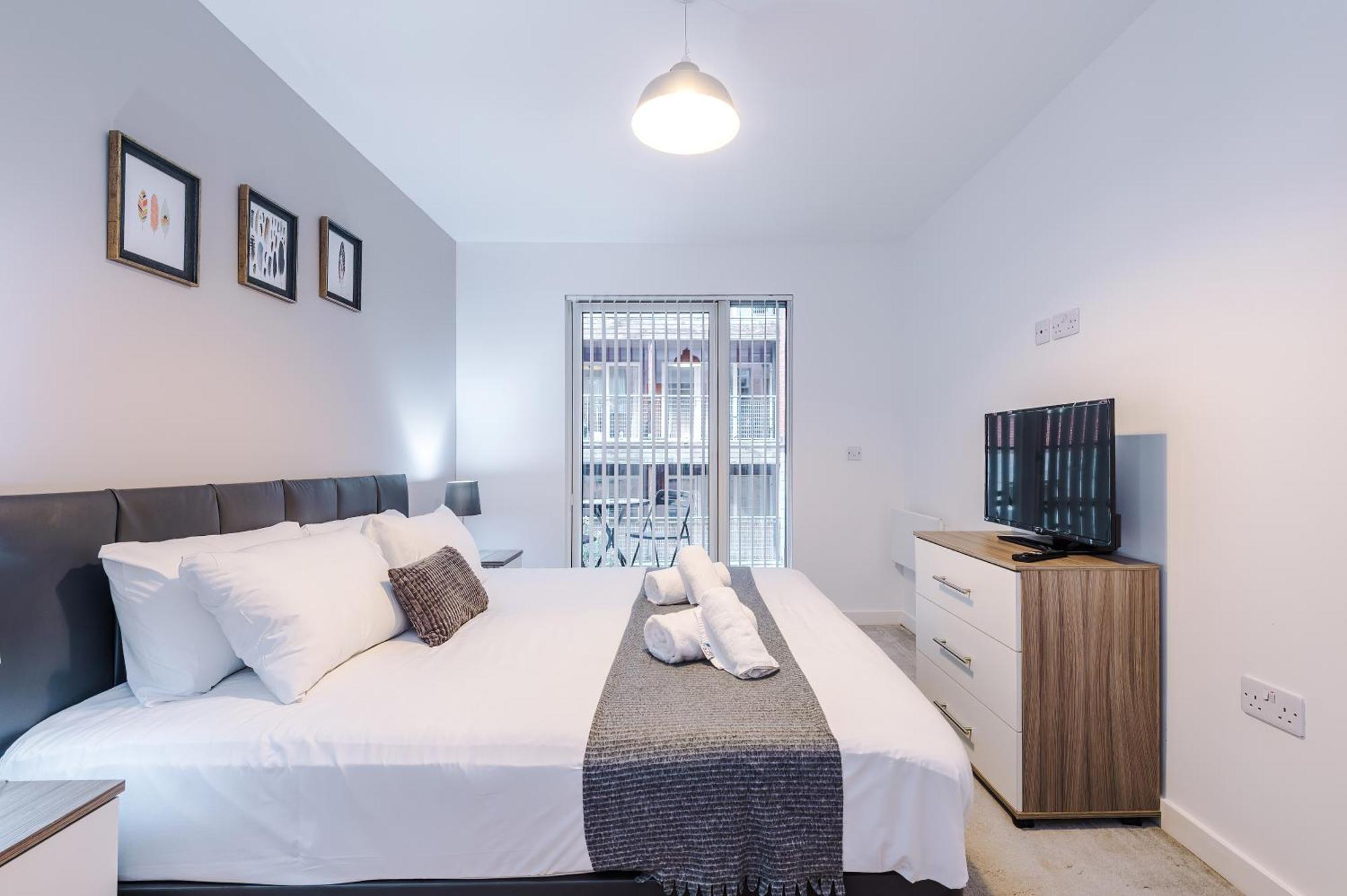 Hilltop Serviced Apartments- Northern Quarter Manchester Quarto foto