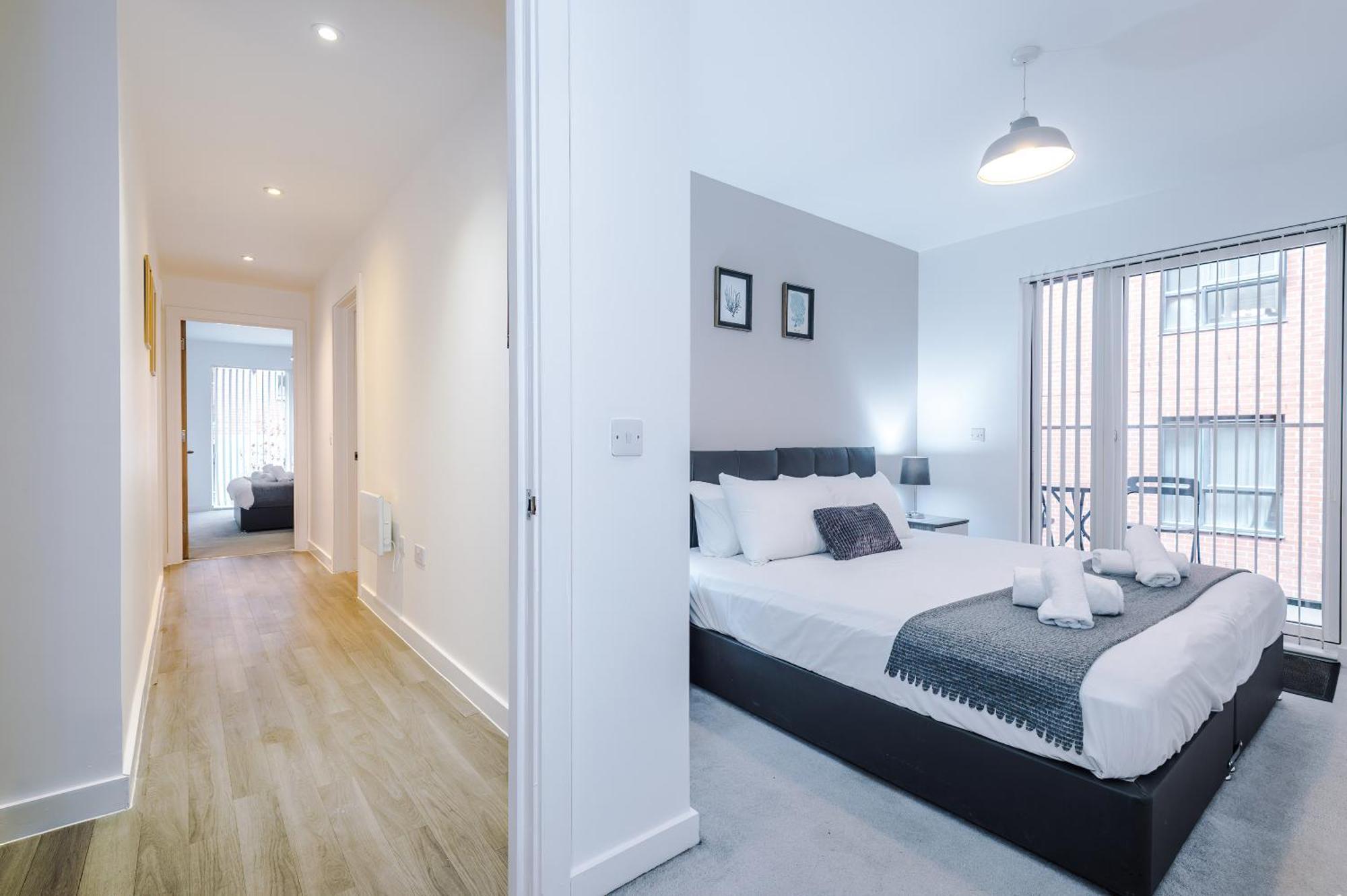 Hilltop Serviced Apartments- Northern Quarter Manchester Quarto foto
