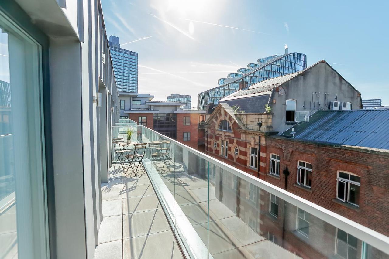 Hilltop Serviced Apartments- Northern Quarter Manchester Exterior foto